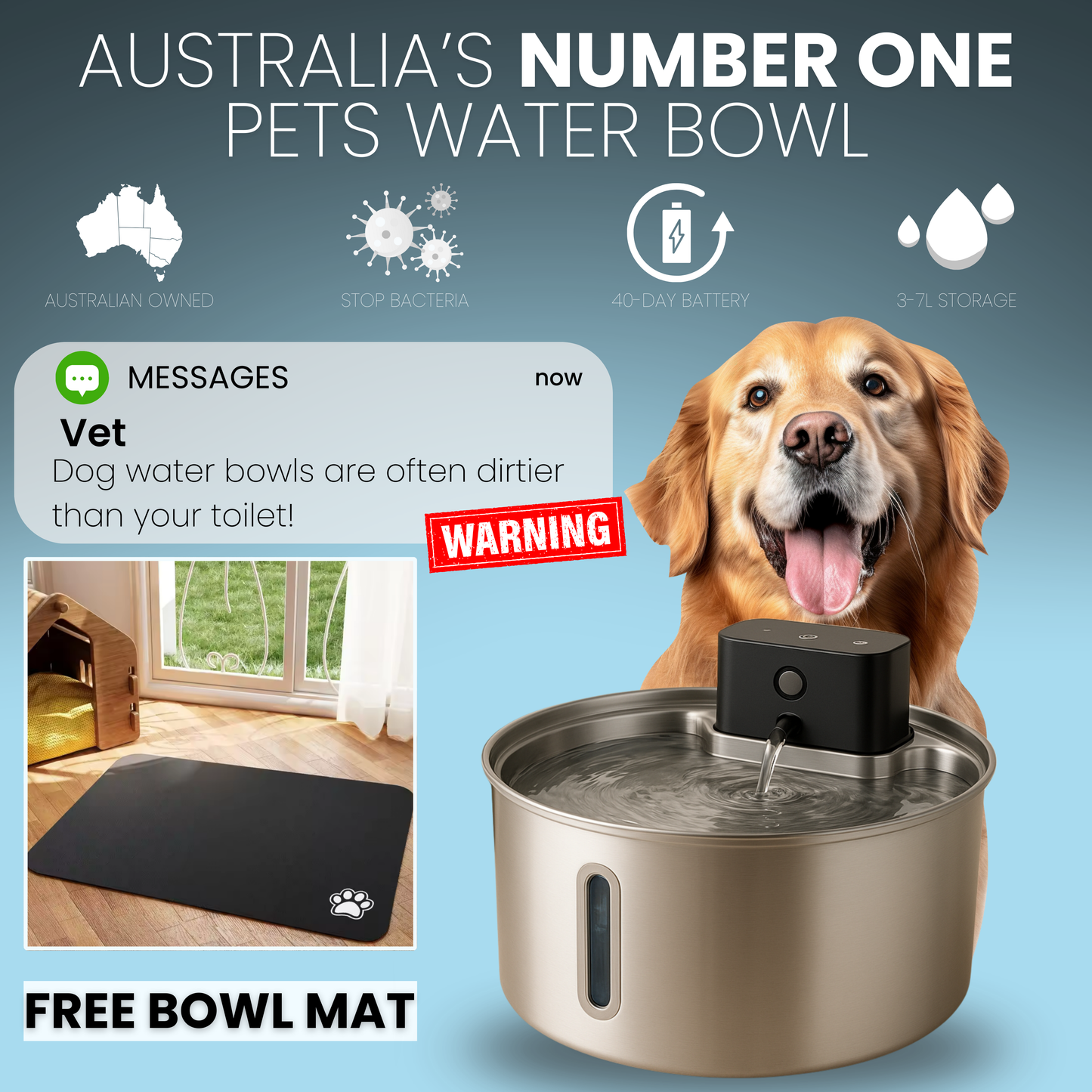 PurePup™ Water Bowl